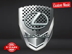 Lexus Emblèmes Silicone Auto Pro Personnalisables Résistants